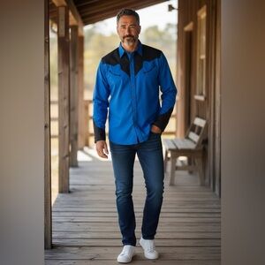 White Horse vintage western shirt